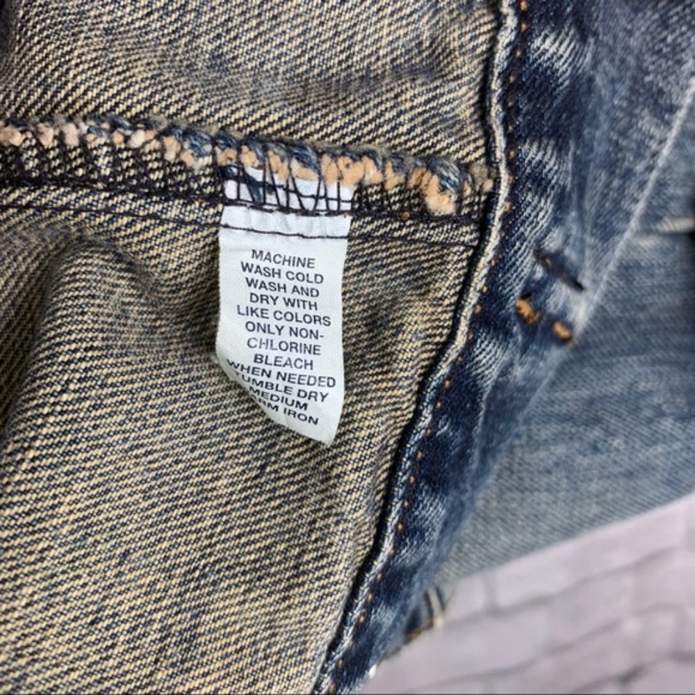 GAP Vintage Denim Jean Jacket Small - Picture 7 of 8